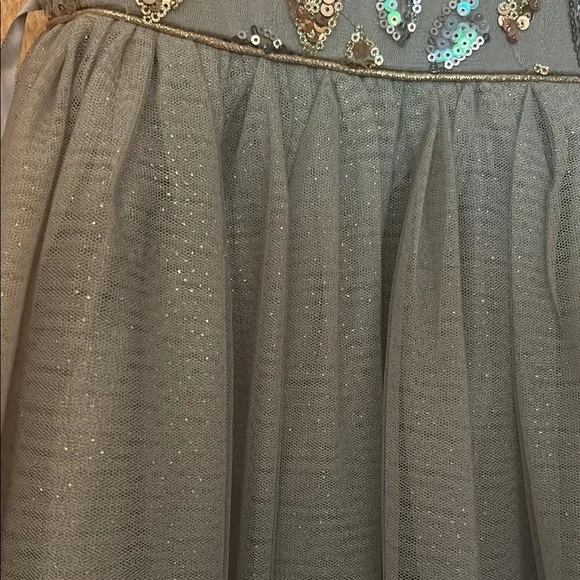 Sparkling Sequin Tulle Dress Gown Party Dress Girls Kids 10 - Picture 3 of 9